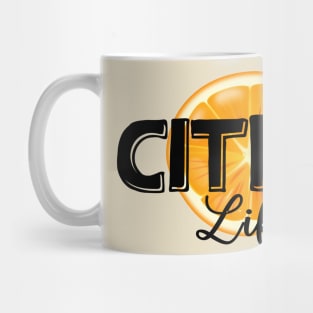 Citric Life orange logo Mug